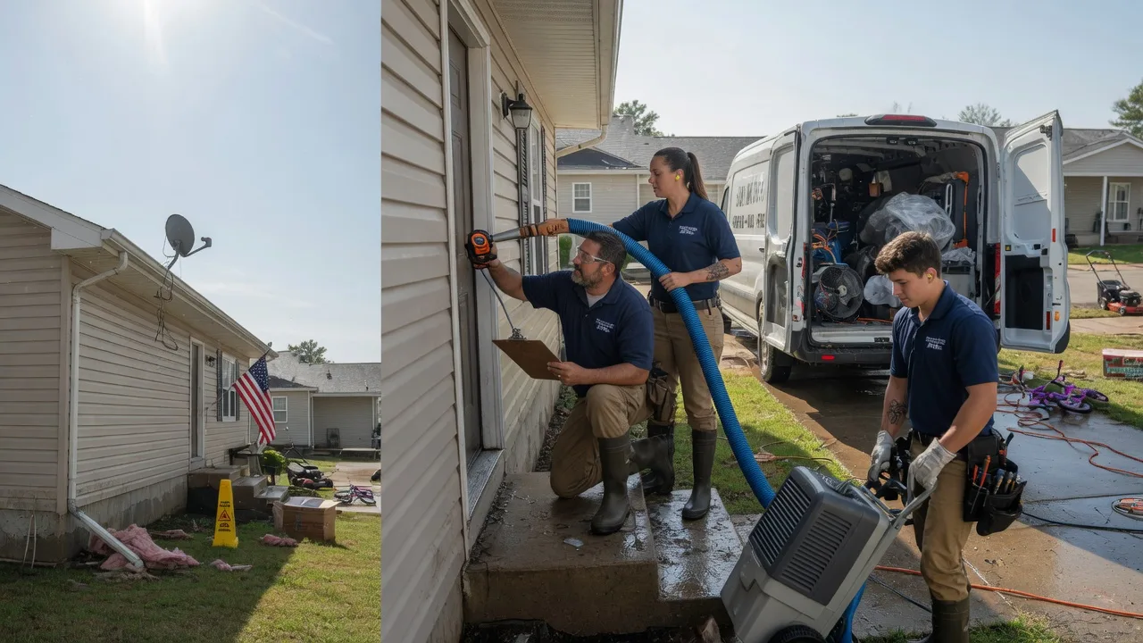 Ceiling Water Damage Restoration in North Benton, OH near me